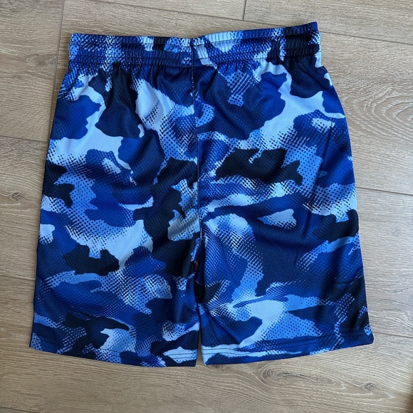 The Children's Place Navy and Light Gray Active Shorts - Picture 3 of 4